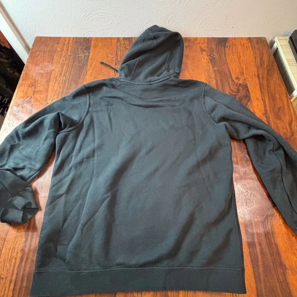 Nike Coach Prime Deion‎ Sanders Hoodie Mens Medium Black Tan Pullover Fleece